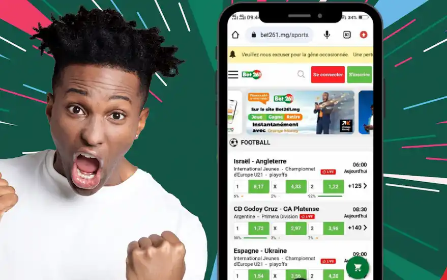 Bonus de bienvenue sur Bet261